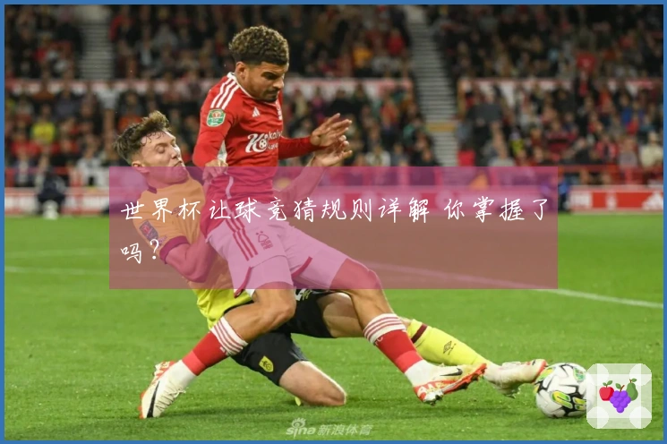 世界杯让球竞猜规则详解 你掌握了吗？