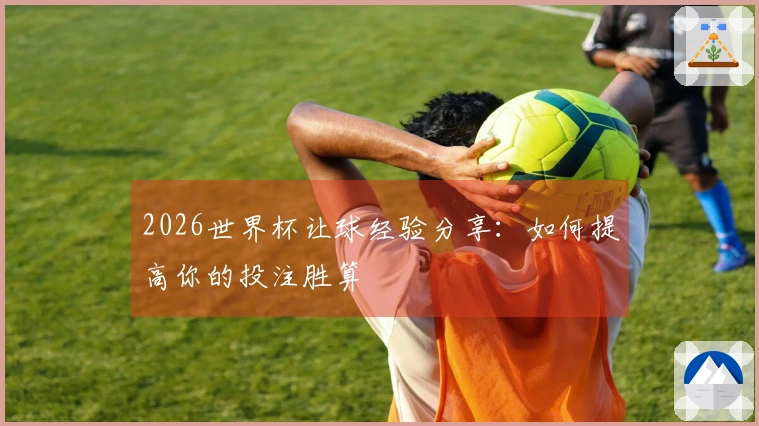 2026世界杯让球经验分享：如何提高你的投注胜算