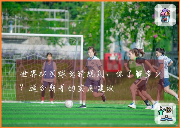 世界杯买球竞猜规则，你了解多少？适合新手的实用建议